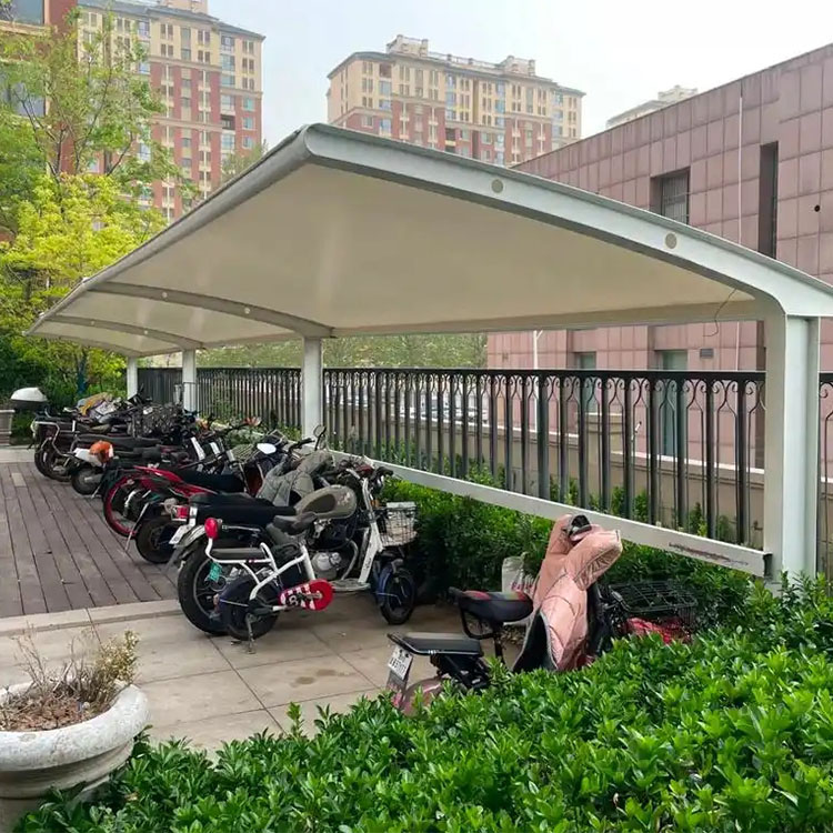 滦州市膜结构电动车棚